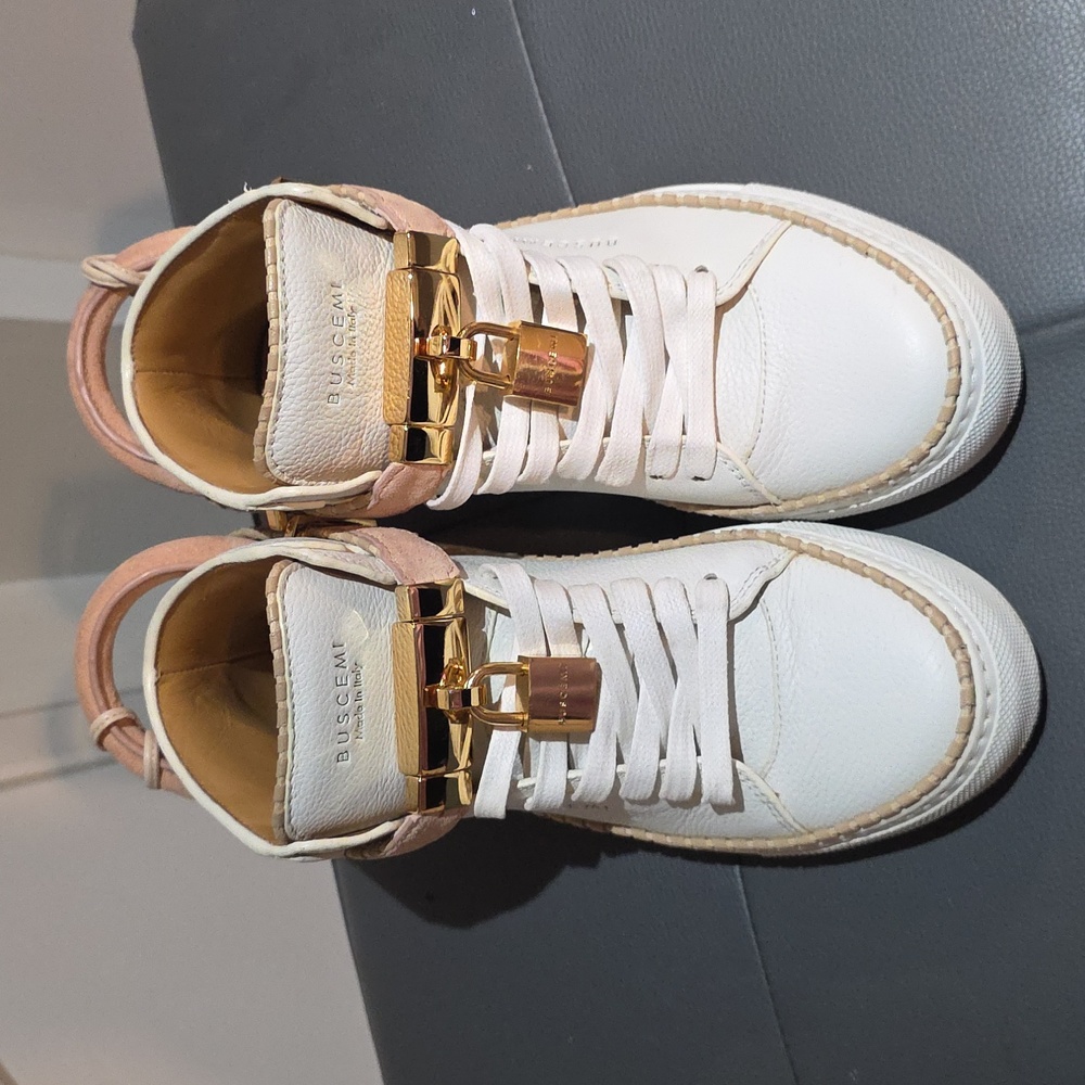 Buscemi 🔥🔥HOST PICK🔥🔥Leather high top sneakers